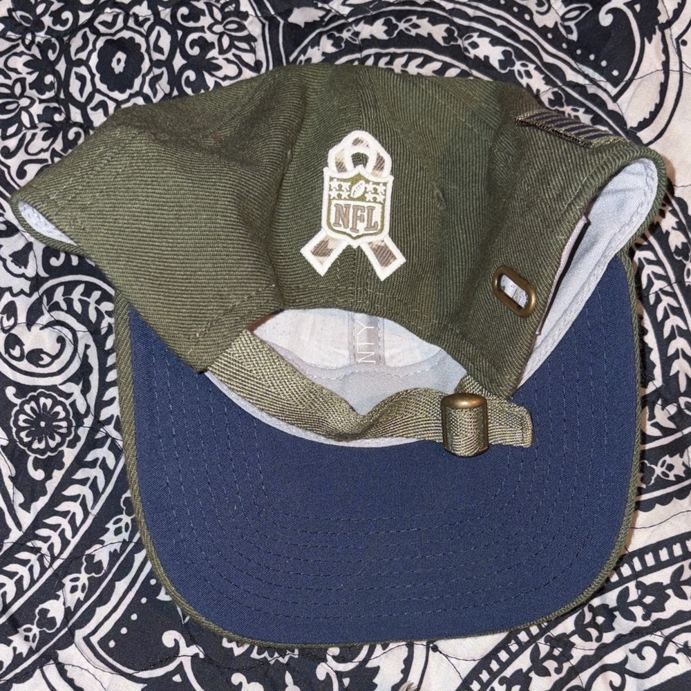 New Era Women Dallas Cowboys 2018 Salute to Service sideline hat NWOT - Picture 5 of 7